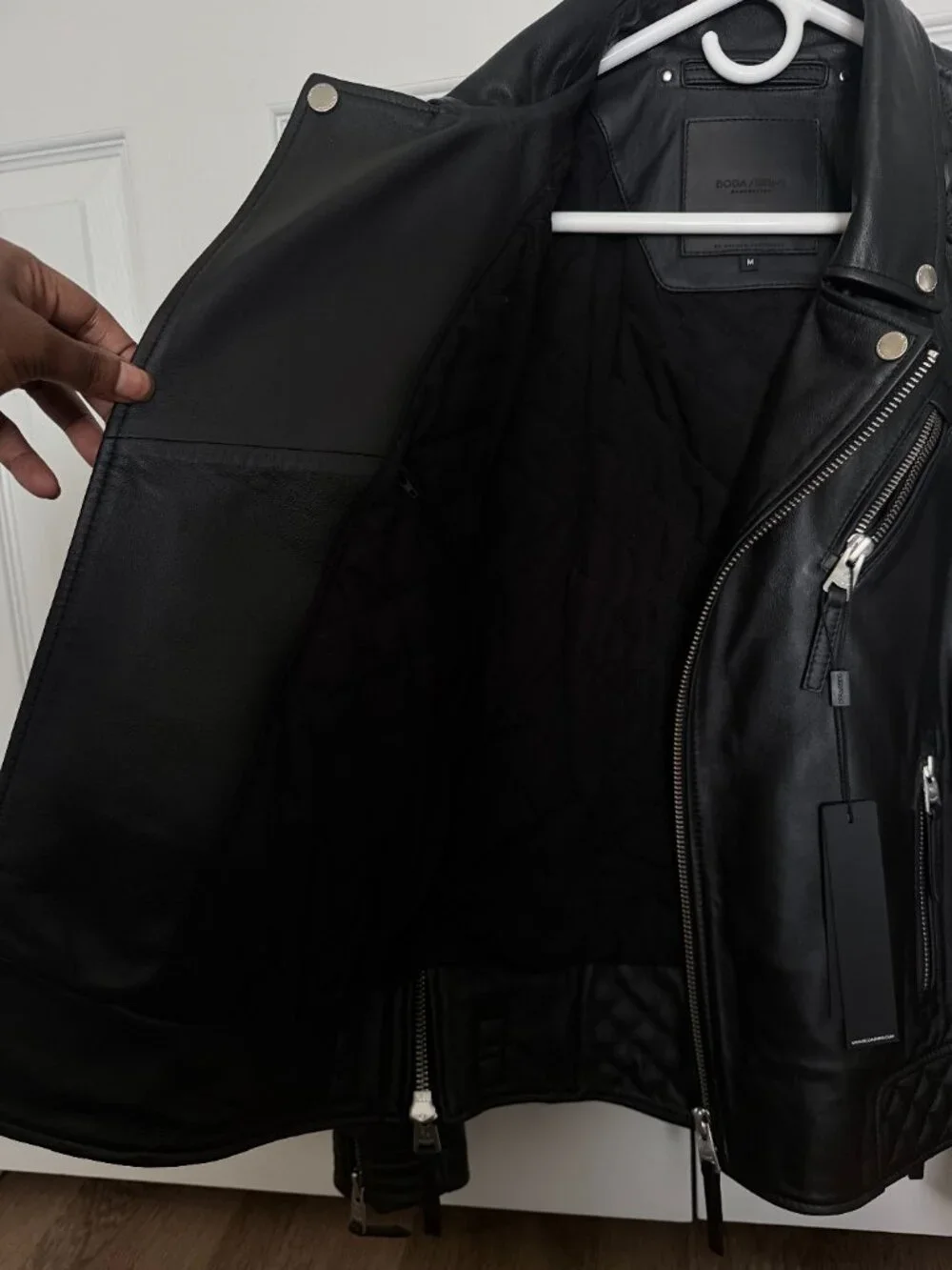 NWT Boda Skins Alexander 4.0 Leather Jacket Brand New